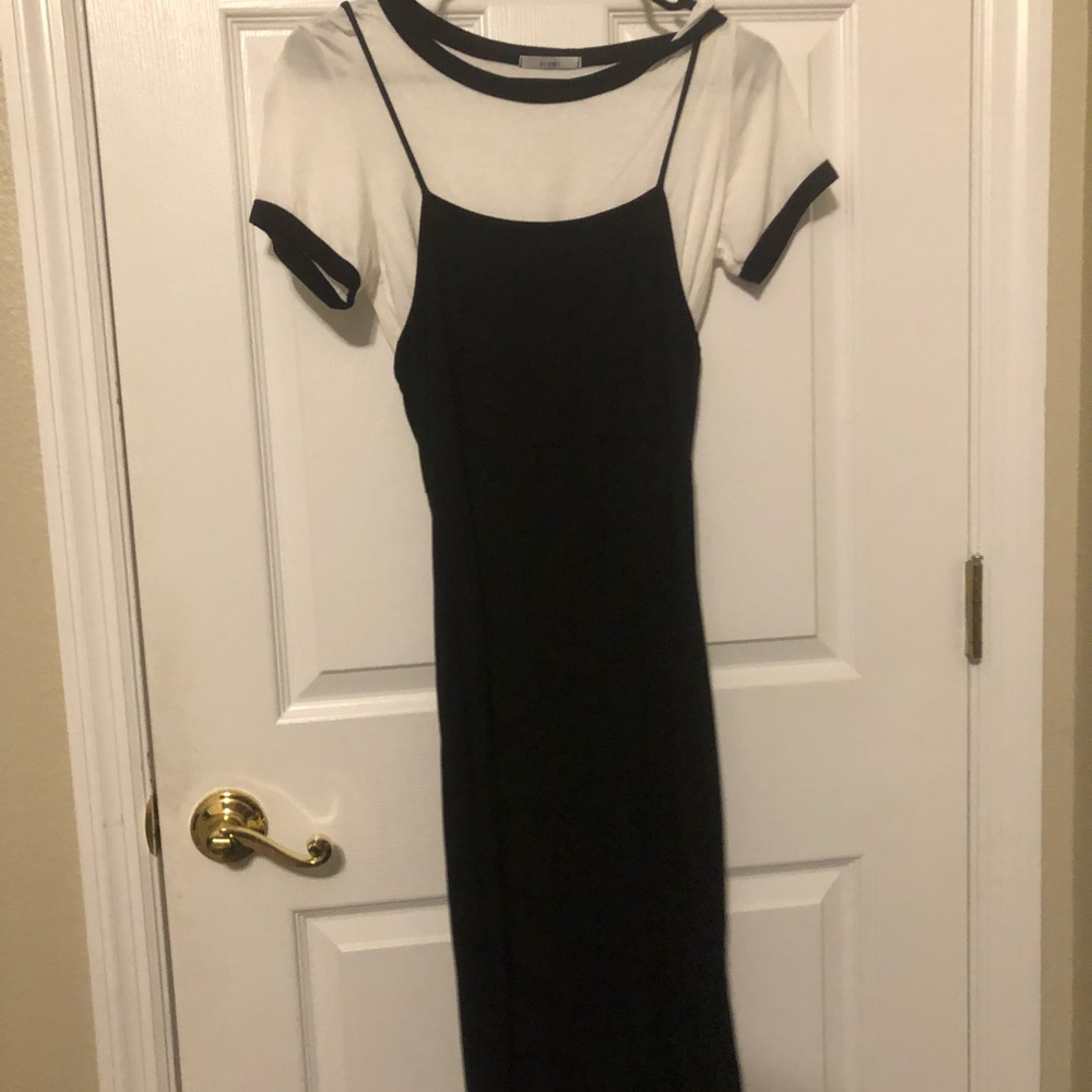 Crop top dress